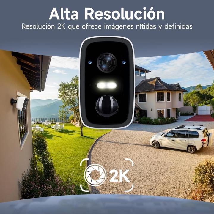 Actual product image Rollei Überwachungskamera Wireless Security Cam 2K (2304 x 1296 Pixels)