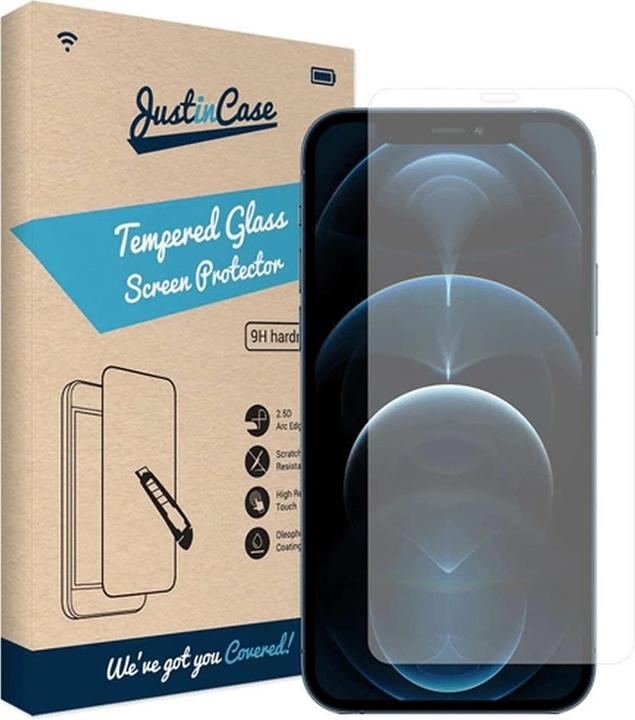 Just in Case Tempered Glass Clear Screen Protector Apple iPhone 12