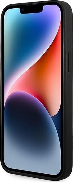 Produktbild Mercedes AMG AMHMP14XOSDBK iPhone 14 Pro Max 6,7" czarny/black hardcase Leather Curved Lines MagSafe (Apple iPhone 14 Pro Max)