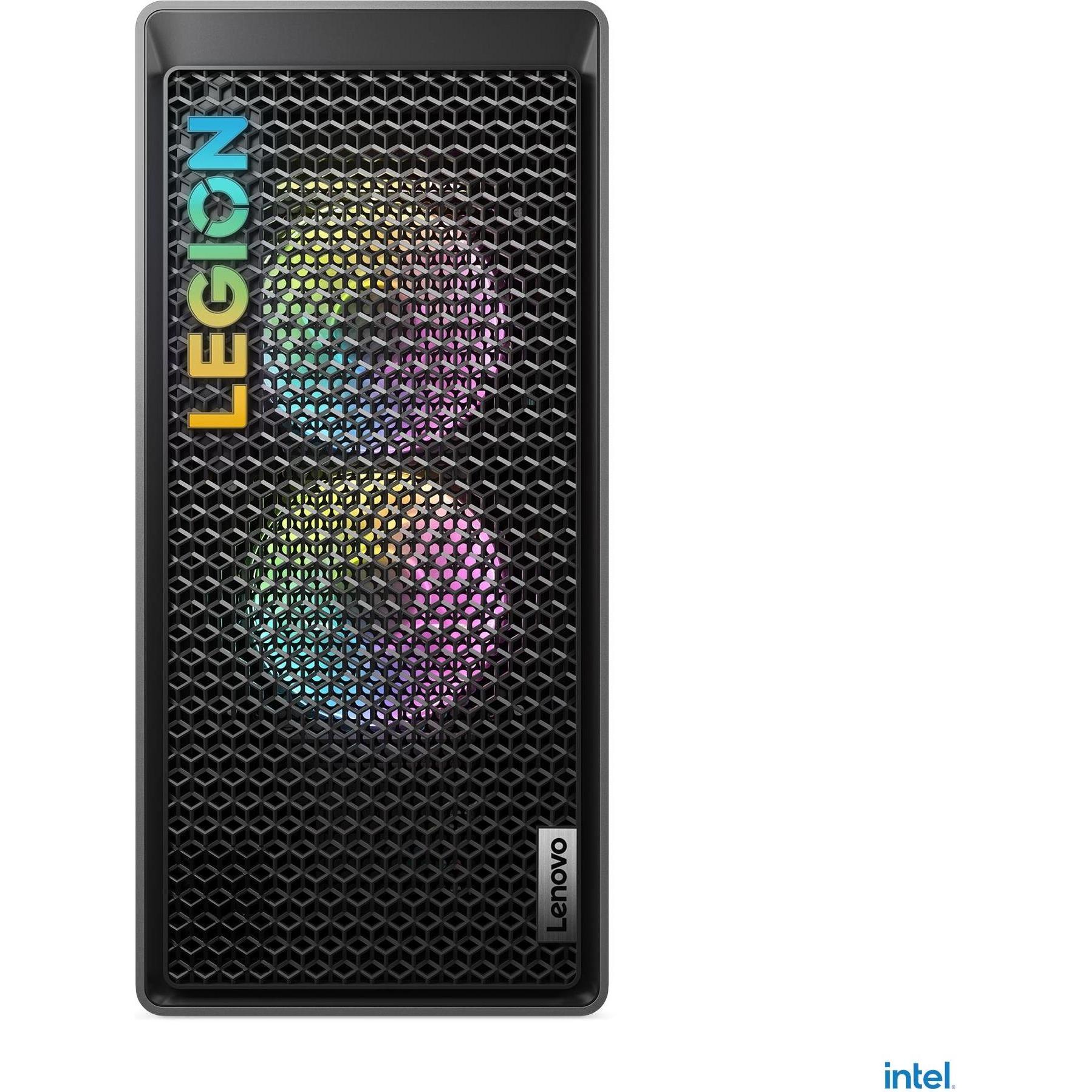Lenovo Legion T5 26IRB8 (Intel Core i7-13700F, 32 GB, 1000 GB, GeForce RTX 4070 Ti), PC, Grau