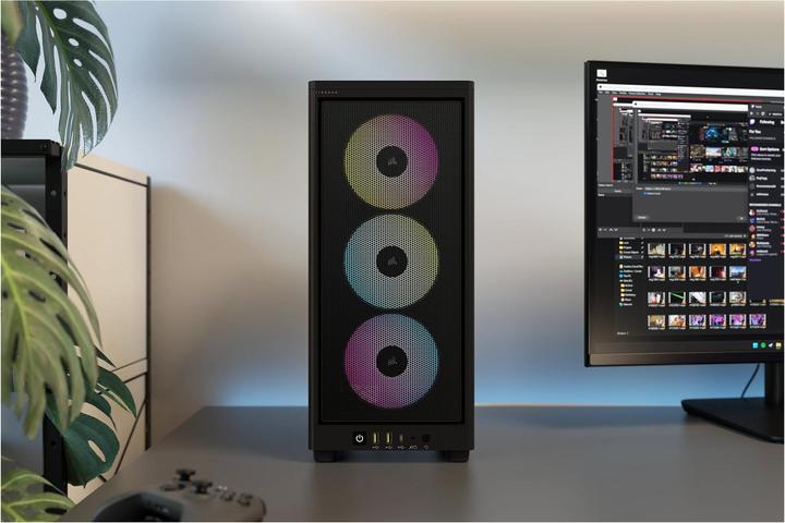 Produktbild Corsair iCUE 2000D RGB Airflow (Mini-ITX)