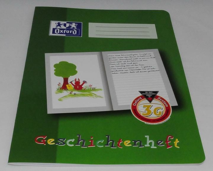 Produktbild Oxford Geschichtenheft, A4 (A4, Weicher Einband)