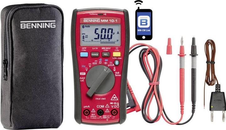 Immagine prodotto Benning MM 10-1 Multimetro (CAT IV 600V)