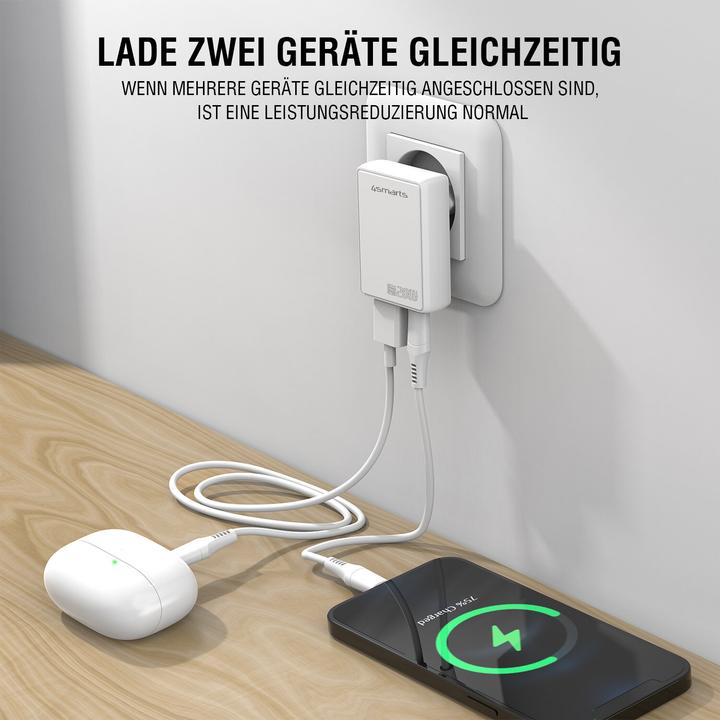Produktbild 4smarts FlatPlug Duos (20 W, 2 Ports)