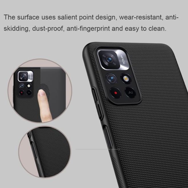 Actual product image Nillkin Super Frosted Shield Series (Xiaomi Poco M4 Pro 5G)