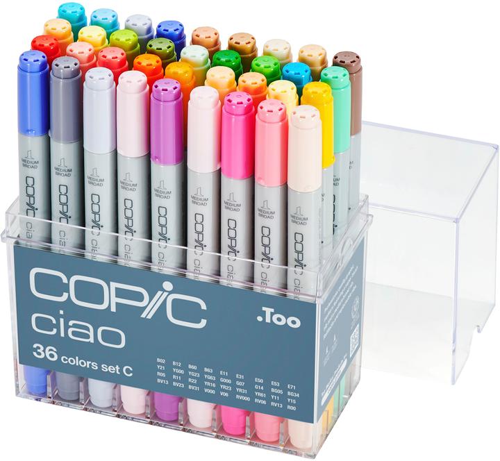 Produktbild Copic Ciao 36er Set C (Mehrfarbig, 36 x)