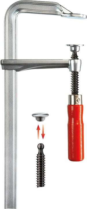 Produktbild Bessey Ganzstahl-Schraubzwinge GZ 125 (1250 mm)