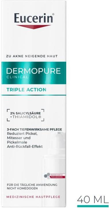 Image du produit Eucerin Dermopure Clinical Pflege 3-fach tiefenwirksam 40 ml (40 ml, Crème de jour)