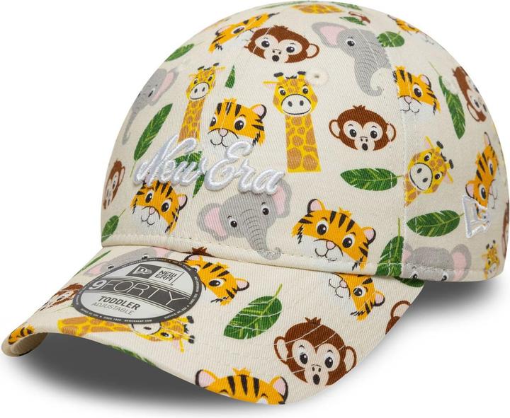 Actual product image New Era 9Forty Kinder Toddler Cap - Animal Safari Beige