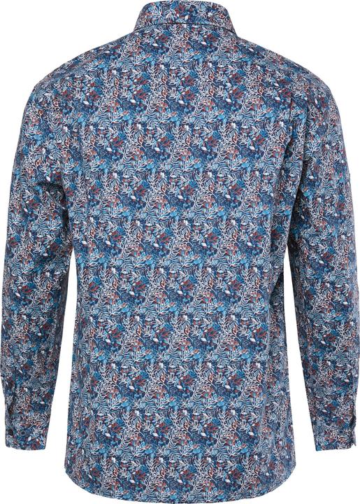 Produktbild Boston Park Hemd, Langarm, florales Muster, Kentkragen, Comfort Fit (4XL)