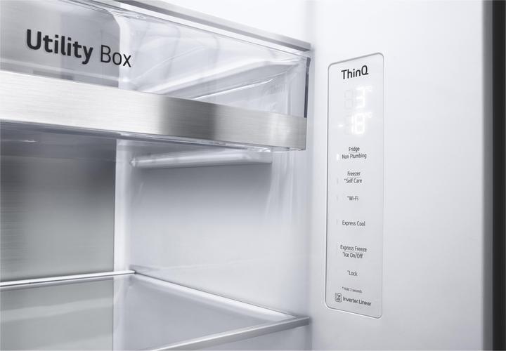 Immagine prodotto LG GSLV91MBAD Frigorifero combinato side-by-side freestanding D Acciaio inox (635 l)