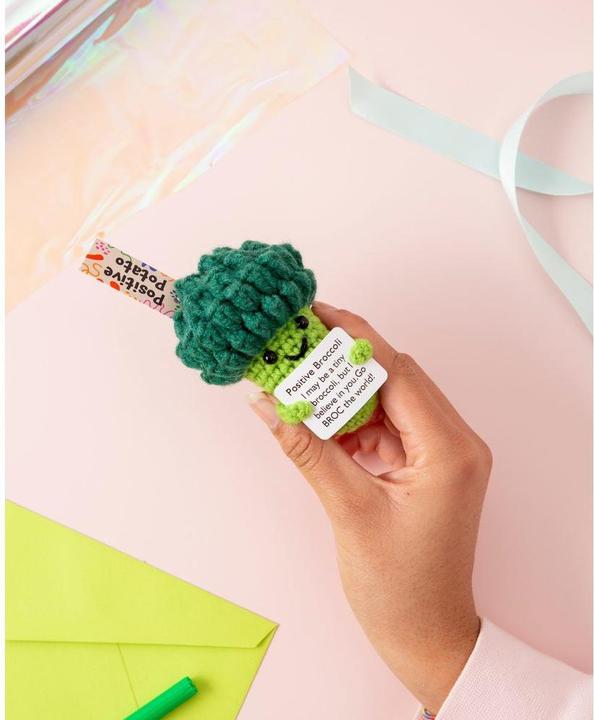 Actual product image I Am Creative Positive broccoli (10 cm)