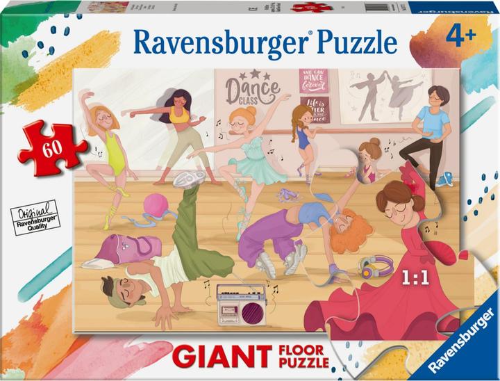 Immagine prodotto Ravensburger Studio di danza Giant Floor (60 pezzi)