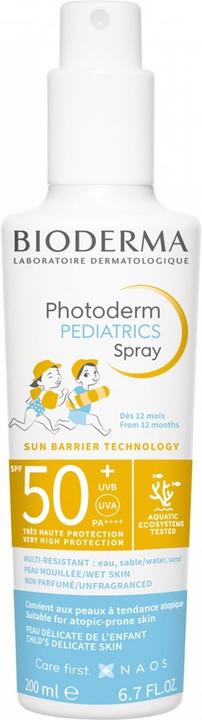 Bioderma Photoderm Pediatrics Spray (Spray solaire, SPF 50, 200 ml, 0.20 g)