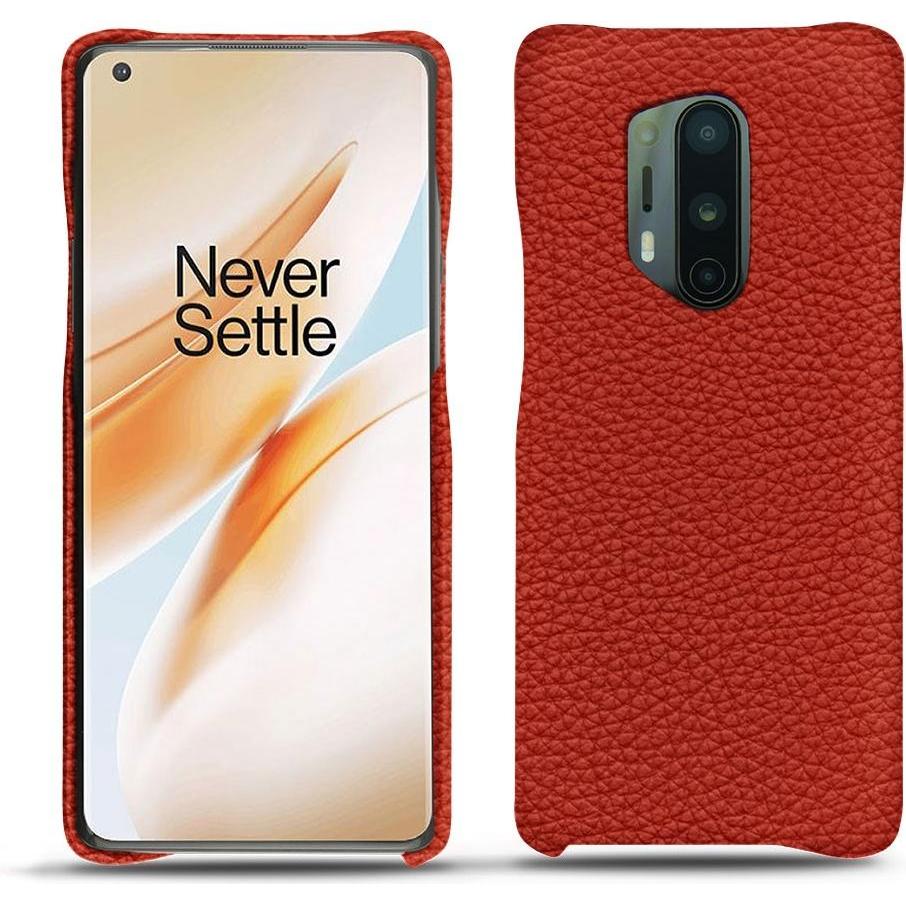 Noreve Lederschutzhülle (OnePlus 8 Pro), Smartphone Hülle, Orange