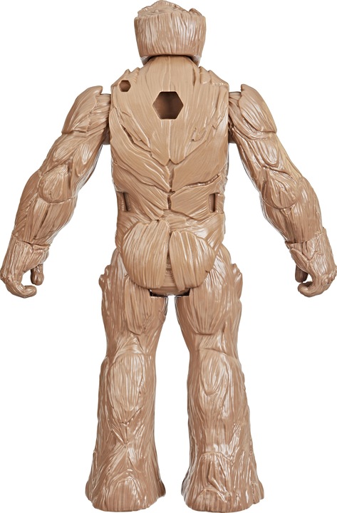Actual product image Hasbro Marvel Studios Guardians of the Galaxy Vol. 3 Titan Hero Series Deluxe Blast 'N Battle Groot