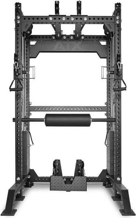 Actual product image ATX Multi Pull Half Rack with 2 x 110 kg plug-in weights
