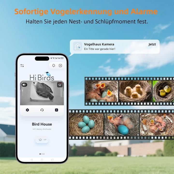 Immagine prodotto BrooBirder Vogelhaus mit Kamera & Solarbetrieb