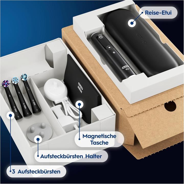 Actual product image Braun Oral-B iO Series 6 Plus Edition Black Lava