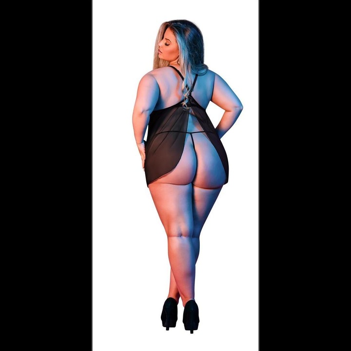 Produktbild Magic Silk Baby Doll w/ Fly Away Back & G-Set (XXL)