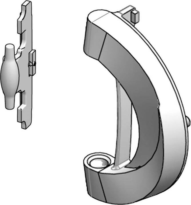 Actual product image Schroff Hinge (spare part) for Novastar