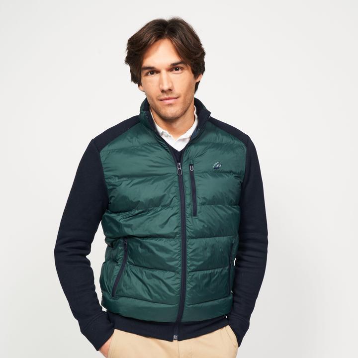 Produktbild Inesis Herren Golf Steppjacke Hybrid - CW900 blau/grün