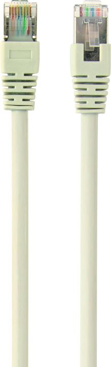 Actual product image Cablexpert FTP Cat6 Patch cord, white, 2 m (F/UTP, CAT6, 2 m)