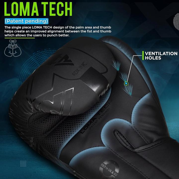 Immagine prodotto Rdx Forniture per arti marziali| BGR-F6MB-6OZ (6 OZ, 10)