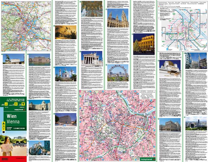 Image du produit Freytag Berndt Plan de Vienne, cartes touristiques