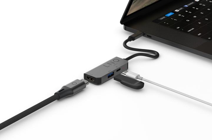 Produktbild LINQ Connects 3in1 USB-C Multiport Hub (USB-C, 1 Port)