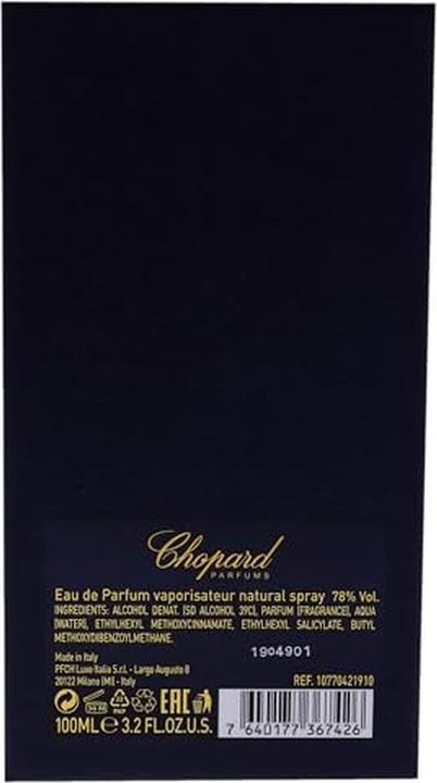 Actual product image Chopard The Gardens Of The Topics Vétiver D'Haïti Au Thé Vert (Eau de parfum, 100 ml)