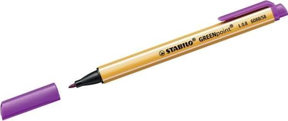 Produktbild STABILO GREENpoint umweltfreundlicher Filzschreiber (Purple, 1 x)