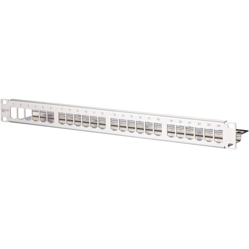 Metz Connect 130921-00-E 1U 24-Port Zubehör Netzwerk, Server Zubehör, Grau