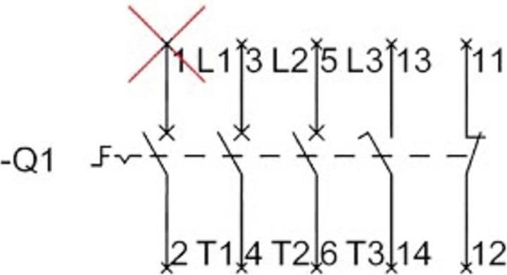 Actual product image Siemens Switch disconnector 3-pole