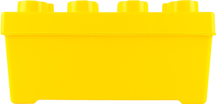 Actual product image LEGO Aufbewahrungsbox Mittel mit Deckel Stapelbar NEU Teile 2x