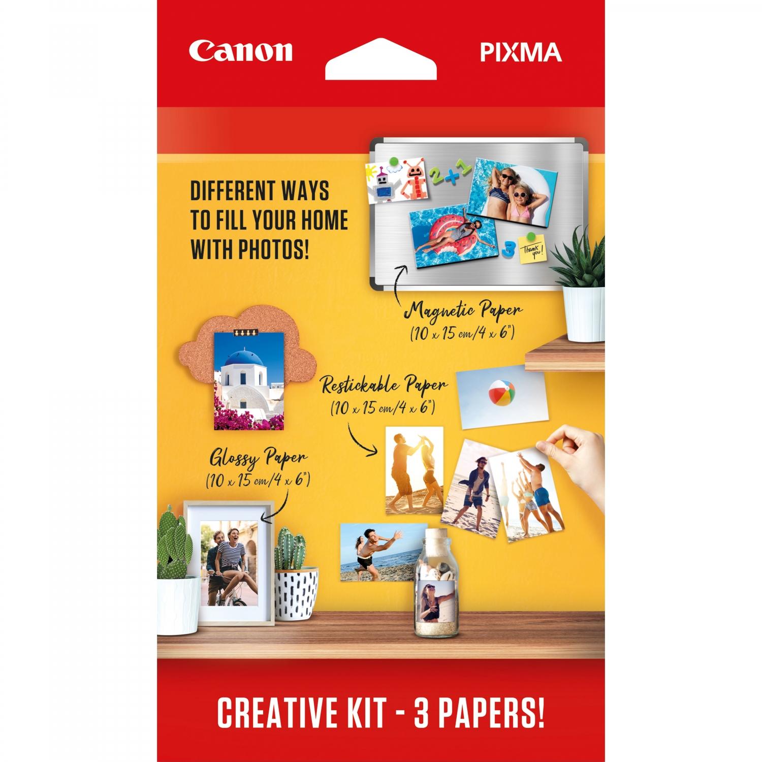 Thumbnail - Canon, Thermopapierrolle, PIXMA Creative Kit 2 MG/RP/PP-201