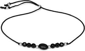 Produktbild Agato Cord bracelet with onyx beads HE18R3S-BK