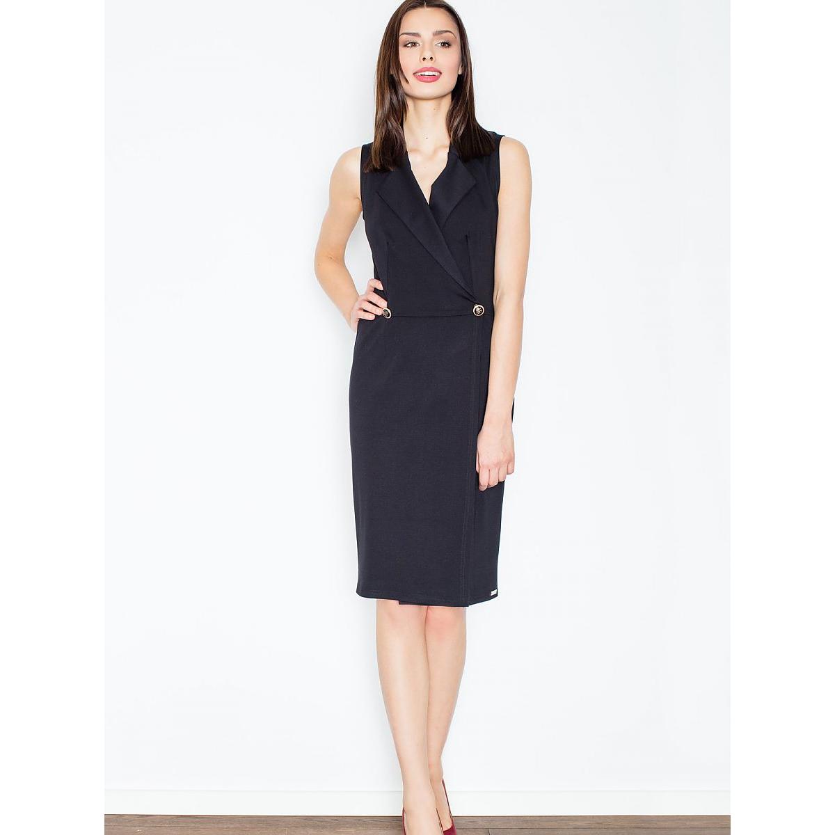 Figl, Damen, Kleider, Alltagskleid, Schwarz, (S)