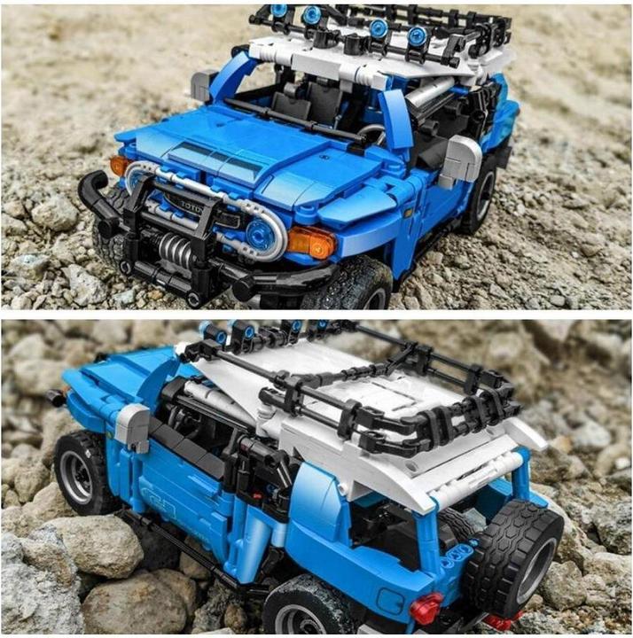 Image du produit Sembo 8500 - véhicule tout-terrain bleu avec fonction Pull Back