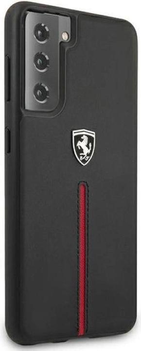 Actual product image Ferrari Leather Cover Off Track Nylon (Samsung Galaxy S21+)