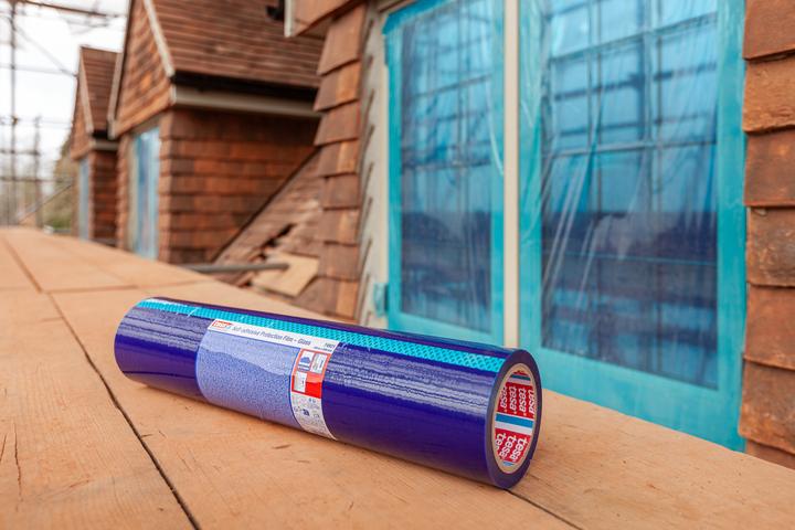 Produktbild tesa Selbstklebende Schutzfolie 1x Rolle 100 m x 75 cm (10 m, 750 mm)