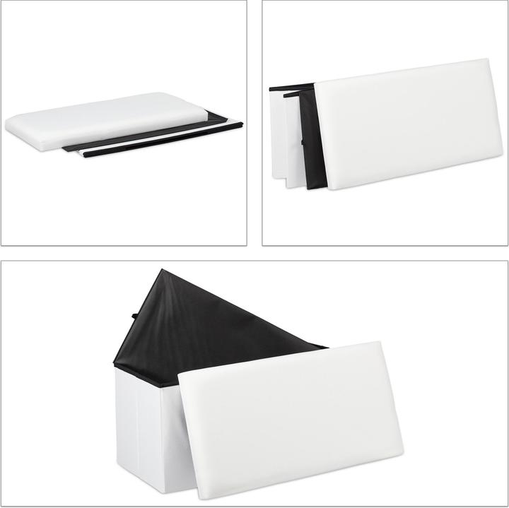 Actual product image Relaxdays Storage Bench (76.50 cm)