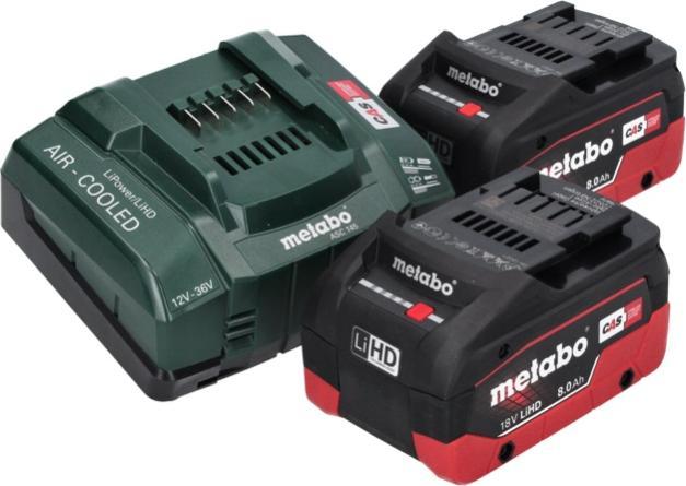 Immagine prodotto Metabo AS 18 L PC Aspirapolvere compatto a batteria 18 V 6 l IPX4 classe di polvere L wet and dry + 2x (Aspirapolvere a umido e a secco)