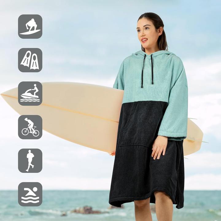 Produktbild Surf-Poncho mit Kapuze