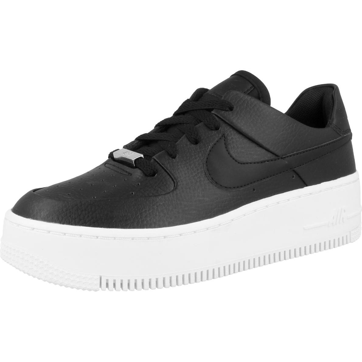 Nike, Damen, Sneaker, Air Force 1 Sage Low, Schwarz, (40)