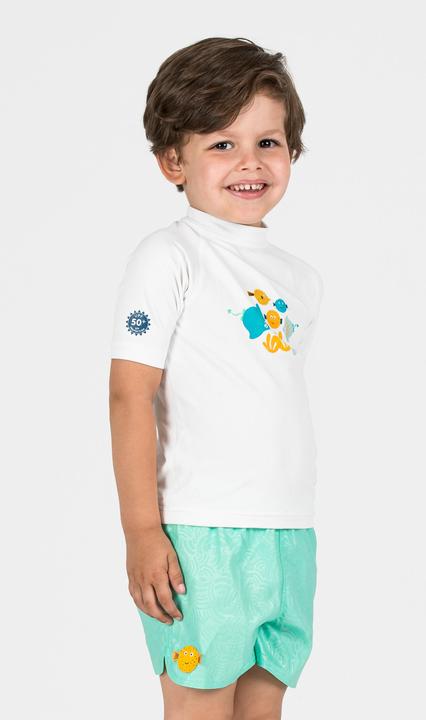 Actual product image Nabaiji Schwimmshorts Babys/Jungen - Wave grün (80)