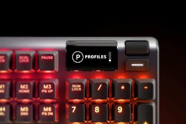Produktbild SteelSeries Mechanical gaming keyboard Apex 7, Red Switch, US layout (USA, Kabelgebunden)