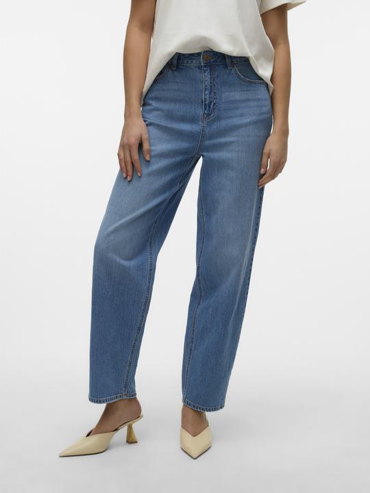 Actual product image Vero Moda VMETNA Hohe Taille Barrel Fit Jeans Straight-Fit (W26/L30)