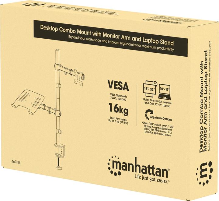 Actual product image Manhattan Combo Mount (Table, 32", 8 kg)