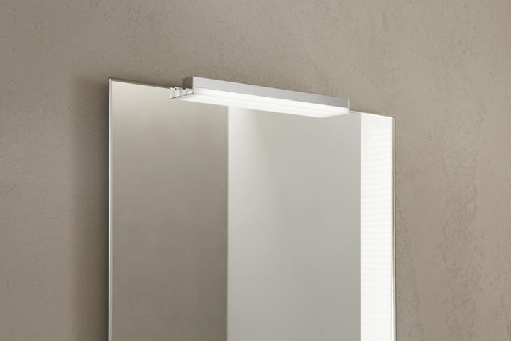 Actual product image Emco LED mirror clamp-on luminaire SYSTEM 2 horizontal, chrome 300mm